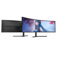 Écran de jeu incurvé sans cadre 49 pouces 32:9 haute performance 5K HD 120Hz pour ordinateur de bureau e-sport – Prix de gros
