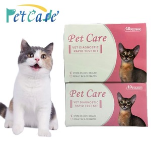Kit De Teste Rápido Prueba Rápido Felino Canino veterinário diagnóstico Fip Fcov Ehr Ccv y Cdv Cpv Toxo Cpiv Cav Gia Fpv Ag Ab Como Teste - Product Image 2