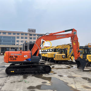 Excavadora de cadenas Hitachi ZX120 de segunda mano, 95% nueva, 12 toneladas, pocas horas de trabajo, lista para operar, con inspección en vídeo (modelos ZX120, ZX200, ZX240) - Product Image 4