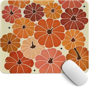 橙色鼠标垫个性化艺术品印刷批发计划 大量鼠标垫 - Product Image 3