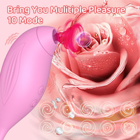 Vibrateur double stimulation féminin, 10 fréquences, étanche IPX6, rechargeable par USB, écologique, vibrations puissantes, vibrateur pour mamelons