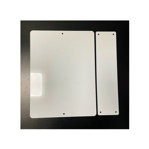 RTS Feuille d'aluminium vierge de sublimation en aluminium à bas <span class=keywords><strong>prix</strong></span> pour l'impression de photos Couronne Ébauches de signalisation en métal Blanc Brillant/Mat 12x9 - Product Image 2