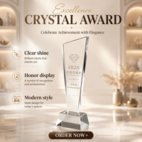 Trophées sportifs en cristal à impression UV personnalisée, médailles en verre, récompenses sportives – Vente en gros à prix abordable