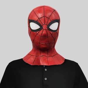 <span class=keywords><strong>Marvel</strong></span> Spider-Man Funny Film Masquerade Ball Spoof Couvre-chef en latex pour Pâques Halloween Noël Graduation Diwali Parties - Product Image 2