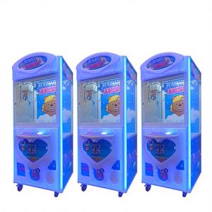 Máquina de grúas clásica con embalaje blíster, cristal templado, luz degradada colorida, máquina de muñecas personalizable, 120W 110/220V - Product Image 1