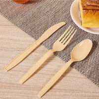 Cuillère à thé biodégradable personnalisée de 8 pouces, jetable, moderne, longue, en plastique, pour les voyages