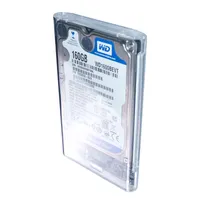 Carcasa transparente de HDD de 2,5 pulgadas, caja de disco duro externo USB3.0 Sata, adaptador de disco duro de 2,5 pulgadas, venta al por mayor