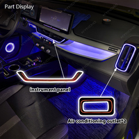 KYNCHO pour la série VINFAST, éclairage intérieur automobile LED, lumière ambiante de voiture, symphonie, lampe décorative de voiture 12V, éclairage intérieur de voiture LED