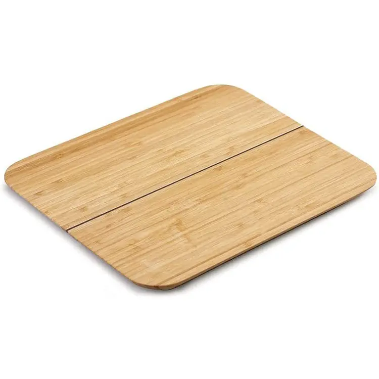 Placas De Corte De Bambu Para Cozinha, Placas De Corte Com Placa De Corte Do Sulco Do Suco Para Legumes