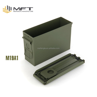 M19A1 Conteneur de munitions de stockage en acier 30cal boîte à munitions boîte à munitions