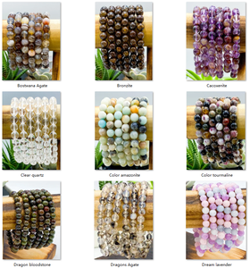 <span class=keywords><strong>Prix</strong></span> usine classique 8mm améthyste perles rondes Bracelet Chakra cristal Quartz pierres précieuses bouddhisme bijoux d'anniversaire - Product Image 3