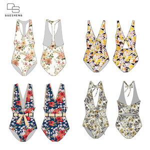 Bikini a Fascia a Righe Personalizzato OEM di Alta Qualità per Donna, 100% Poliestere, Asciugatura Rapida, Sexy - Product Image 2