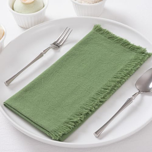Serviettes en tissu brut carrées, style nordique, coton-lin, 45x45cm, napperons de fête et de vacances, personnalisables, origine Chine - Product Image 1