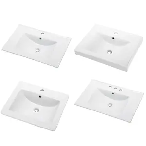 Wholesale Cupc Rectangular Wc With Medical Hand Washing Basins Artificial Stone Counter Bathroom Sink Wash Basin For Hotel Villa