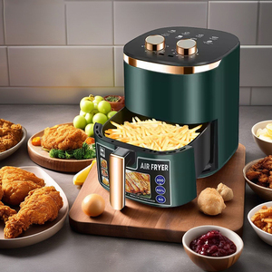 Friteuse à air automatique de haute qualité smart 6L 8L 10L température friteuse à air four pour ménage <span class=keywords><strong>AF007</strong></span> - Product Image 1
