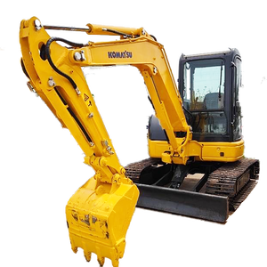 5 Ton Japan Komatsu Pc50 Excavator Used Excavator Komatsu Pc55 <b>Mini</b> Excavator with Thumb Attachment Quick Coupler Breaker - Product Image 1