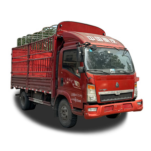 <span class=keywords><strong>Camion</strong></span> Usato Sinotruk Howo 4x2 con Cassone a Rete da 4,2m per Trasporto Bestiame/Cereali - Product Image 1