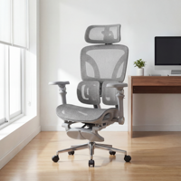 Chaise de bureau ergonomique en maille de milieu de gamme pour les projets de bureaux au Qatar et la distribution