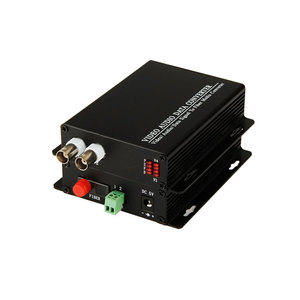 1 par 2 canal RS485 devolver datos 960 P HD-CVI de fibra óptica a BNC Digital Video convertidor transmisor receptor - Product Image 4