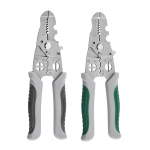 Multi Function <b>Wire</b> <b>Stripper</b> Pliers 16 Awg Steel Soft Grip Handle For <b>Electrical</b> Wiring Cutting Stripping - Product Image 5