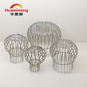 Huasimeng - Rejilla de Drenaje de Acero Inoxidable 304, Moderna y Simple, con Fijación por Tornillo, para Protección del Drenaje de Techos y Balcones Exteriores - Product Image 2