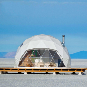 Carpa Domo Resistente para Exteriores - 360 °   Carpa Iglú Transparente para Campamento y Eventos, con Estructura de Acero Resistente al Viento - Product Image 6