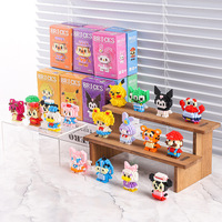 Ensemble de figurines en briques DIY pour enfants en gros, mini blocs de construction, jouets, modèles de personnages, animation, plastique, pas cher