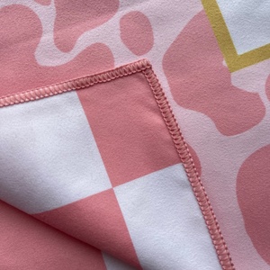 <span class=keywords><strong>Serviette</strong></span> de plage grande taille en microfibre 80x160cm, design personnalisé, impression par sublimation, séchage rapide, faible MOQ - Product Image 2
