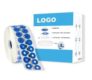 Imballaggio personalizzabile adesivo per smalto per lenti di alta qualità cuscinetti per bordi adesivi cuscinetti per il blocco delle lenti