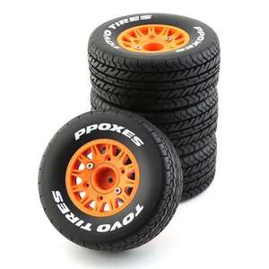 Style urbain 4PCS PPoxes TOVO Pneus 113MM 1/10 Short Course Truck Wheel 12mm/14mm/17mm Hex Slash <span class=keywords><strong>Senton</strong></span> HuanQi 727 Remo Hobby - Product Image 3