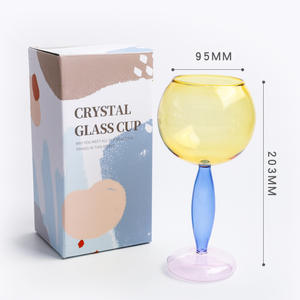 Ventes chaudes Verre à champagne en cristal soufflé à la main de la marque L Sans plomb 99% de transmission pour le <span class=keywords><strong>vin</strong></span> rouge - Product Image 4