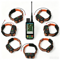 Collier GPS robuste pour chien ESEEK : Conception étanche IP68 + Batterie 6400 mAh 28h d'autonomie & Stimulation statique réglable sur 10 niveaux (7 colliers)