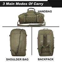 Sac de sport 3 en 1 d'usine, fermeture éclair, portable, doublure en polyester, sac de voyage pour hommes et femmes, sports de plein air, week-end