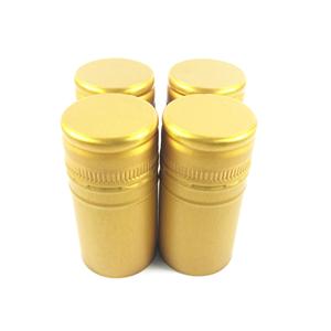 Tapa roscada <span class=keywords><strong>de</strong></span> <span class=keywords><strong>vino</strong></span> <span class=keywords><strong>de</strong></span> aluminio 30*60mm cubierta roscada antirrobo con forro <span class=keywords><strong>de</strong></span> PE - Product Image 1