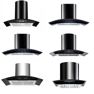 Cappa da Cucina a Parete in Acciaio Inox con Display Digitale, Design Personalizzato - Product Image 4