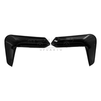Parachoques de coche ABS plástico fibra de carbono aspecto trasero embellecedor cenefa esquina para BMW F80 M3 F82 M4 2014 2015 2016 2017 2018 2019 2020