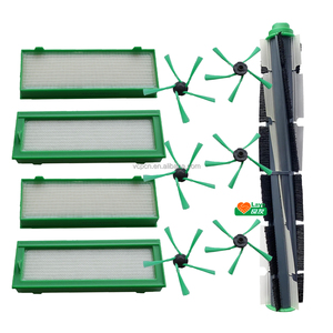 Kit de Repuesto de Filtro y Cepillo Lateral para Aspiradora Robótica Vorwerk VR200 <span class=keywords><strong>VR300</strong></span>, Accesorio de Repuesto, Juego de Filtros y Cepillos - Product Image 1