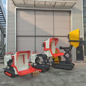 เครื่องผสมคอนกรีตขนาดเล็กแบบพกพา ปี 2025 แนวตั้ง/แนวนอน ความจุ 350-500 ลิตร พร้อมปั๊ม มอเตอร์ เกียร์บ็อกซ์ และชิ้นส่วนหลัก - Product Image 5