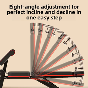 Banc de musculation réglable multifonctionnel pour presse, <span class=keywords><strong>fly</strong></span> et sit-up – Équipement <span class=keywords><strong>d</strong></span>'entraînement à domicile pour fitness intérieur - Product Image 3