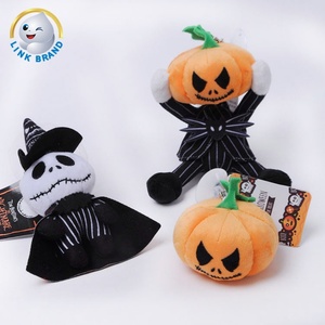 Décorations d'Halloween 2022, accessoires, jouet citrouille Jack Skellington, petit pendentif en peluche, pendentif en peluche - Product Image 1