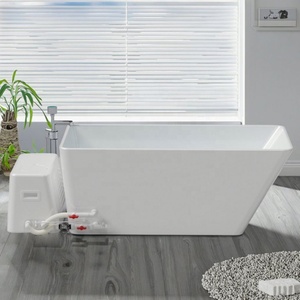 Baignoire de récupération en acrylique Iceglax au design moderne avec refroidisseur professionnel 1HP pour la récupération sportive - Product Image 2