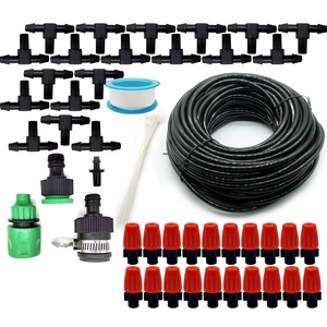 Giardino Serra <span class=keywords><strong>Irrigazione</strong></span> a goccia Kit 15m del pvc <span class=keywords><strong>tubo</strong></span> morbido <span class=keywords><strong>Con</strong></span> 20 Gocciolatore Regolabile - Product Image 4