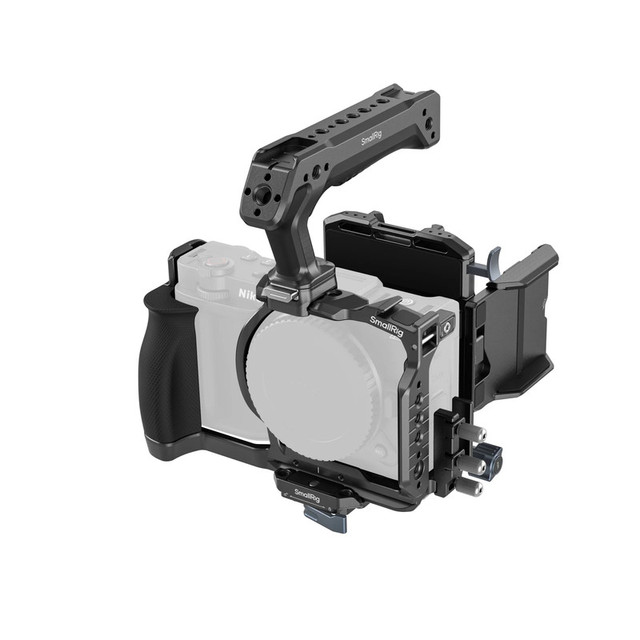 For HawkLock Quick Release Kit for ZR Camera Cage with V-Mount Battery Plate Cable Clamp and Top Handle