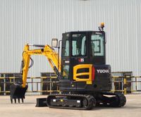 Mini-excavatrice EuroV EPA Yuchai U20 U35 2 tonnes 3,5 tonnes en stock