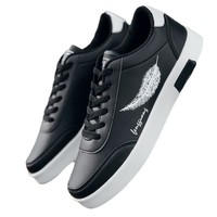 Nouvelles baskets décontractées pour hommes en synthétique à lacets, collection Printemps 2025 – Tendance, résistantes à l'usure, blanches, pour étudiants, usage quotidien