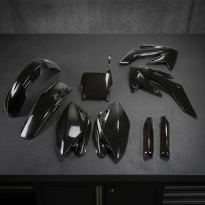 Kit Completo di Carene in Plastica Nera per Moto Honda CRF 250R 2006-2007 - Product Image 3