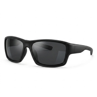 Lunettes de soleil polarisées pour la pêche pour hommes - Monture TR90, protection UV, design en deux parties