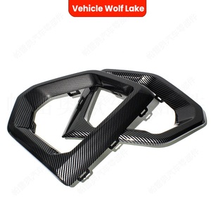 กรอบไฟตัดหมอก GMC Sierra 1500 วัสดุ ABS แบบยึดด้วยสกรู ปี 2019 2020 2021 ฝาครอบกันชนหน้า - Product Image 3