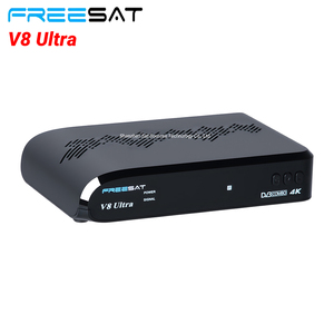 Freesat V8ウルトラHD衛星受信機<span class=keywords><strong>DVB</strong></span>-S/S2/S2X <span class=keywords><strong>DVB</strong></span>-<span class=keywords><strong>T</strong></span>/T2サポートCA内蔵<span class=keywords><strong>WiFi</strong></span> RJ45イーサネットポート (10/100/1000M) - Product Image 1