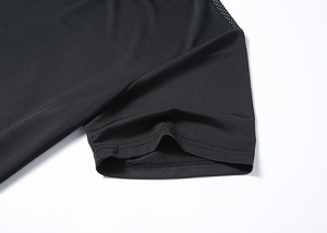 Factory Direct Sales Unisex <b>Tight</b> <b>Fitting</b> Quick Drying Sports T Shirt Back Mesh Breathable Fitness Training Short Sleeved <b>Top</b> - Product Image 6